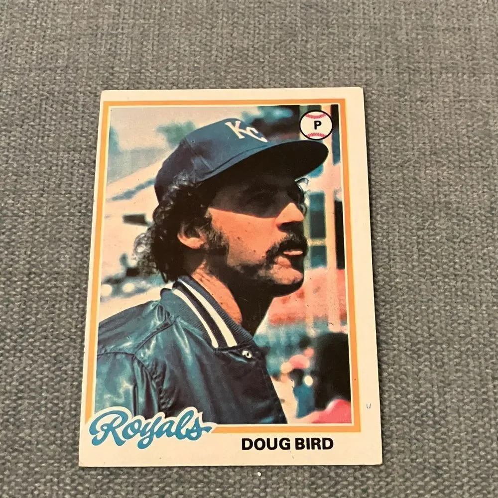 1978 Topps Kansas City Royals Baseball Card Trading Card
